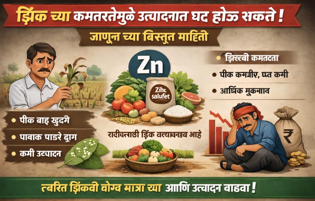 झिंक ची कमतरता कशी ओळखावी?