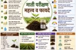 माती परीक्षण महत्त्व व फायदे?